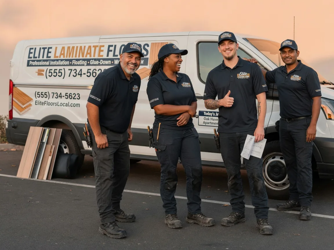 Laminate flooring installation company in Buckland, OH
